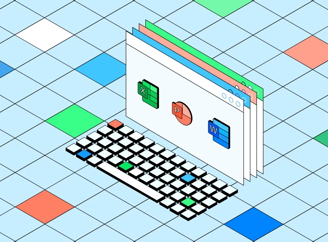 Банер курса MS Office и инструменты Google