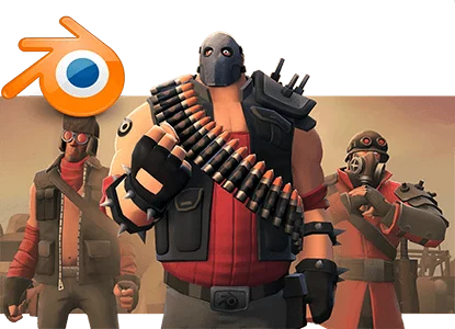 Игровое 3D-моделирование в Blender
