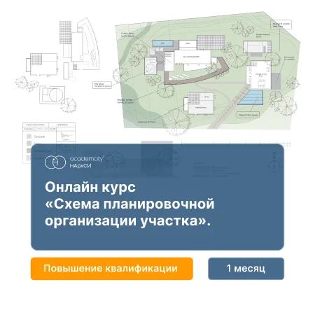 Схема планировочной организации земельного участка (раздел ПЗУ проектной документации)