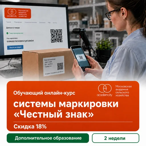 Обучающий онлайн-курс системы маркировки «Честный знак»