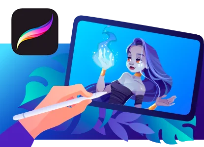 Основы цифрового рисунка в Procreate