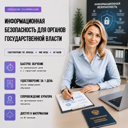 Обеспечение информационной безопасности в работе органов государственной власти