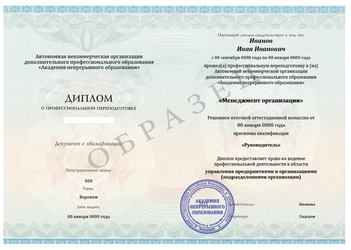 Менеджмент организации