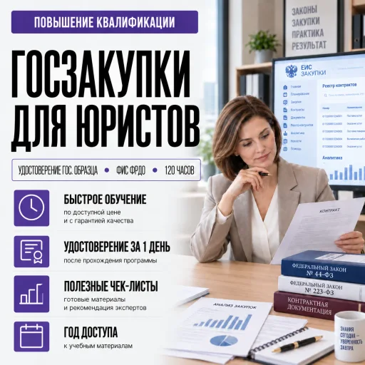 Госзакупки для юриста