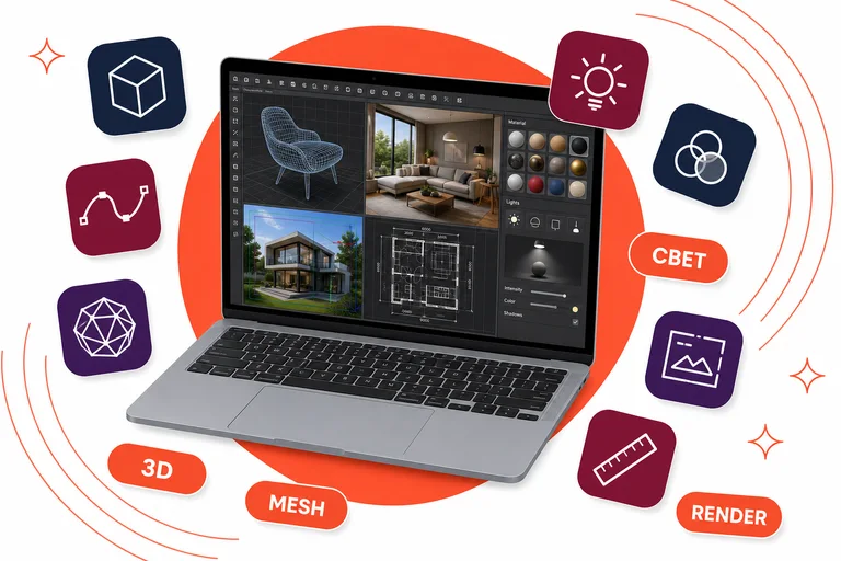 3ds Max с ИИ: моделирование и визуализация