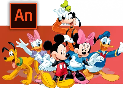 Основы мультипликации в Adobe Animate
