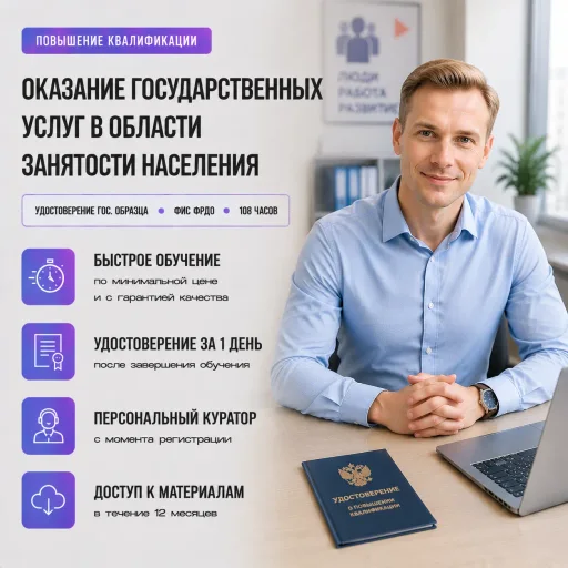 Оказание государственных услуг в области занятости населения