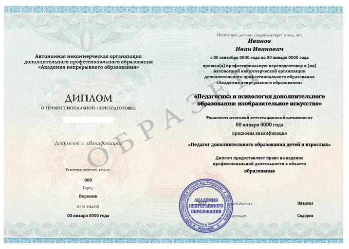 Педагог изобразительного искусства