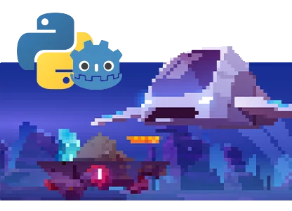 Разработка двумерных (2D) и трехмерных (3D) игр в Godot на Python