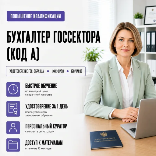 Бухгалтер госсектора (код А)