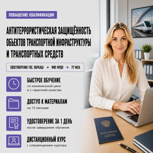 Антитеррористическая защищенность объектов транспортной инфраструктуры и транспортных средств