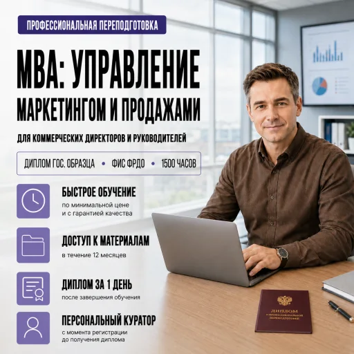 MBA "Управление маркетингом и продажами"