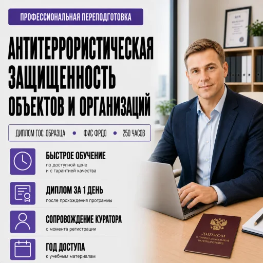 Антитеррористическая защищенность объектов и организаций