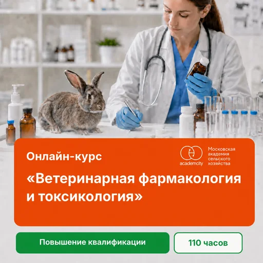 Онлайн-курс «Ветеринарная фармакология и токсикология»