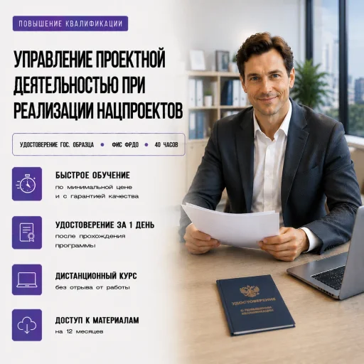 Система управления проектной деятельностью при реализации национальных проектов