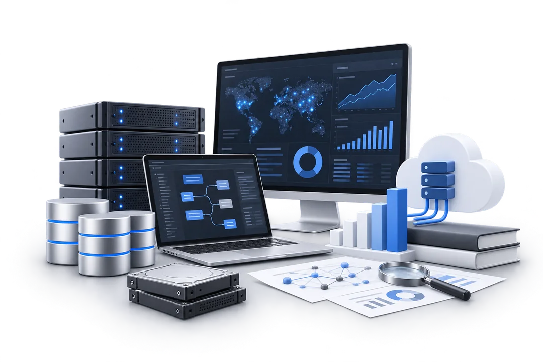 Иллюстрация обучения по теме «Big Data»