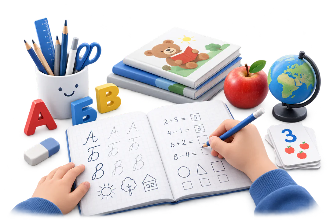 Иллюстрация обучения по теме «1 класс»