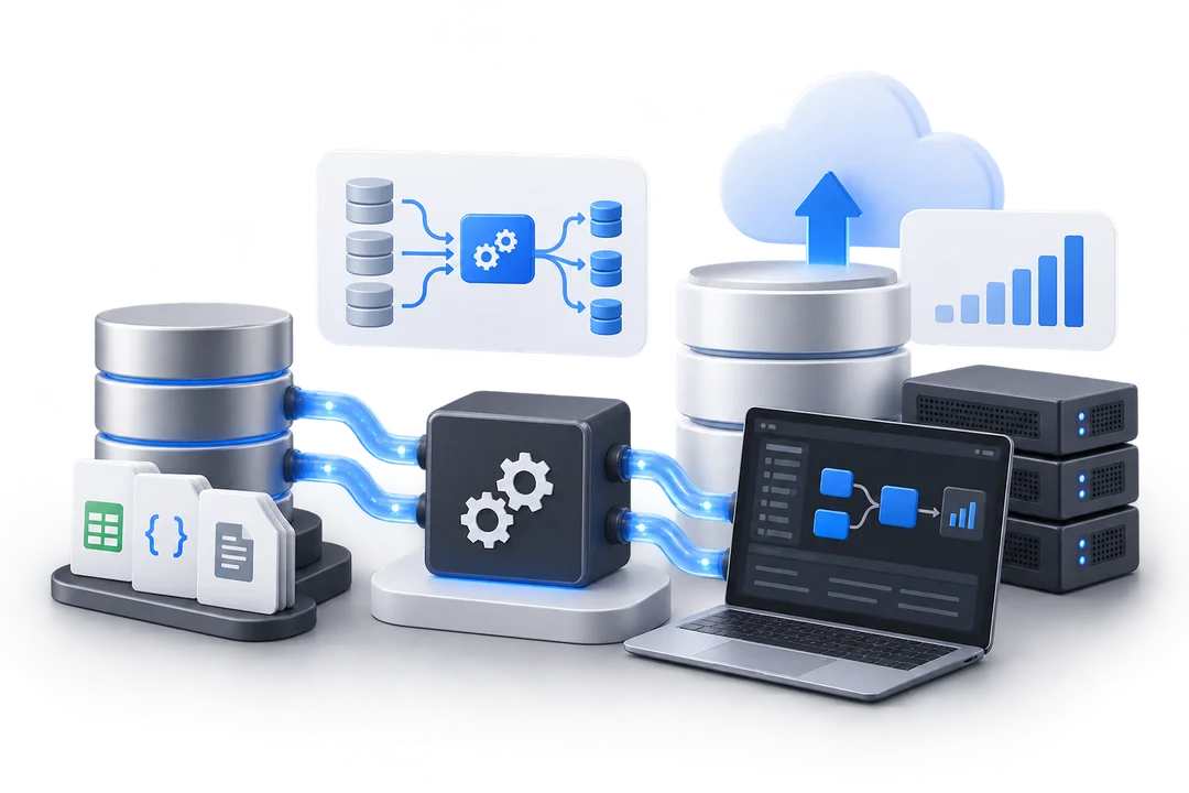 Иллюстрация обучения по теме «Data Engineering»