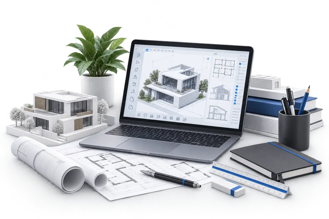 Иллюстрация обучения по теме «ArchiCAD»