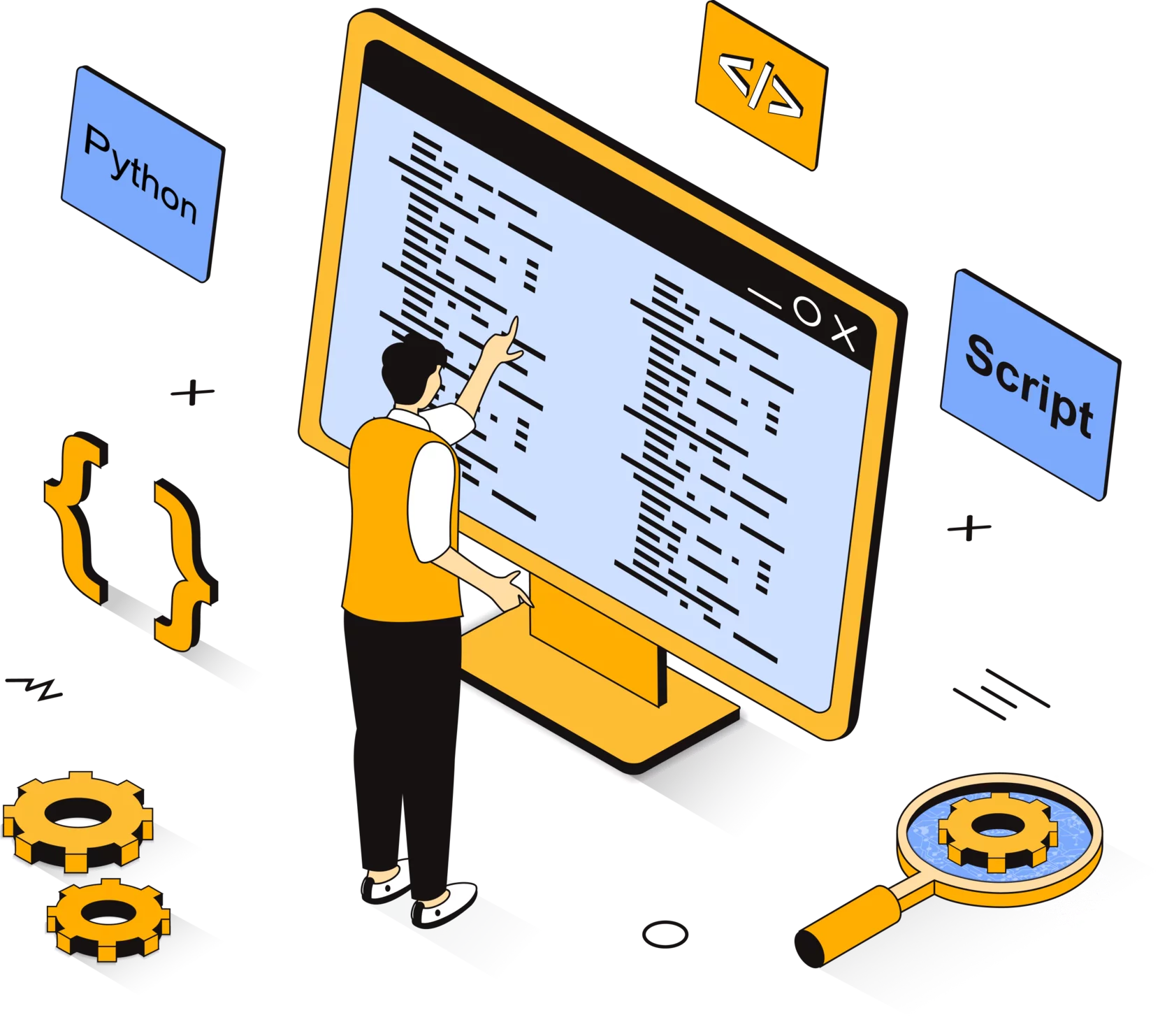 Банер курса Frontend-разработчик