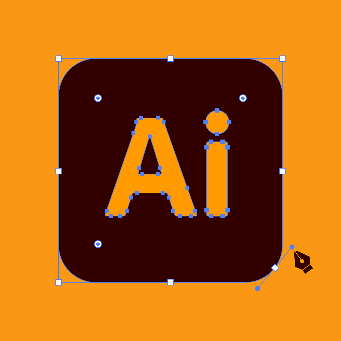 Банер курса Adobe Illustrator для иллюстрации