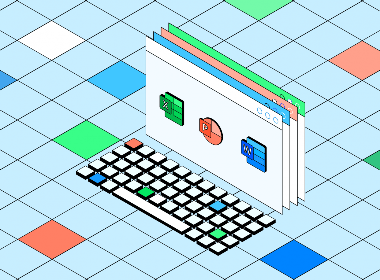 Банер курса MS Office и инструменты Google