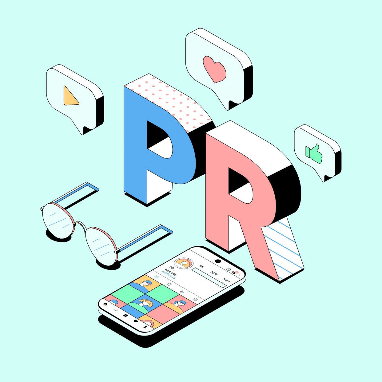 Банер курса Influencer marketing manager