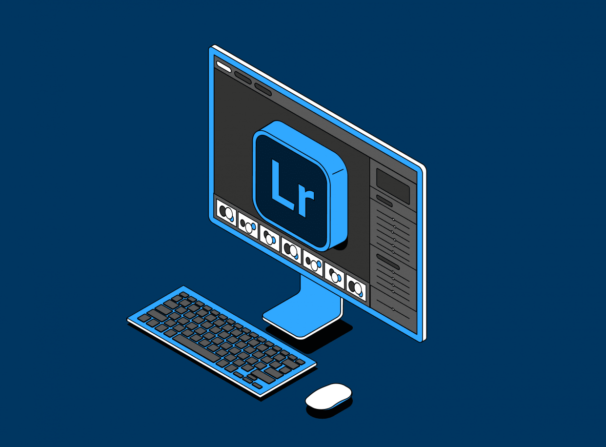 Банер курса Adobe Lightroom