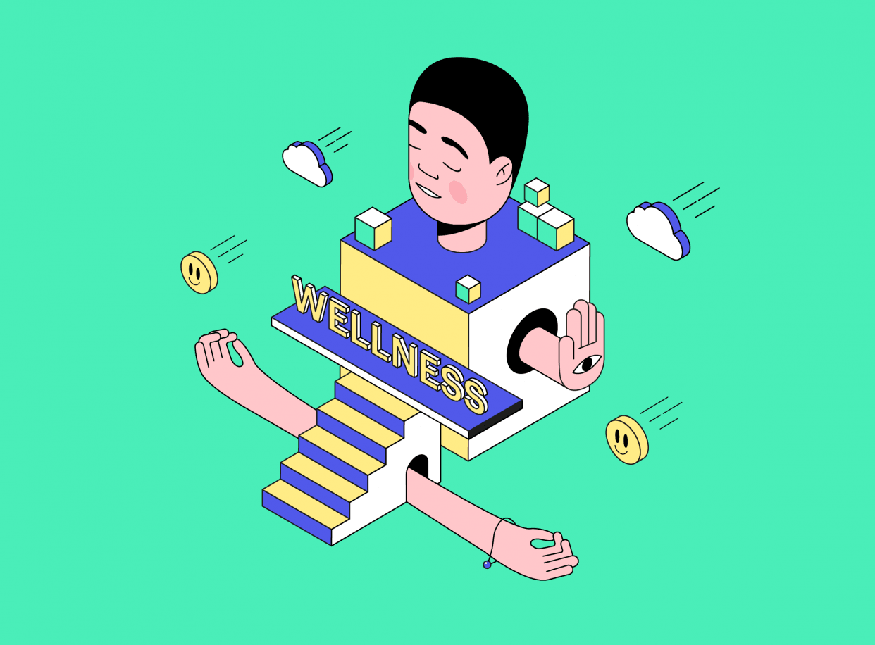 Банер курса Wellness. Внутренний баланс