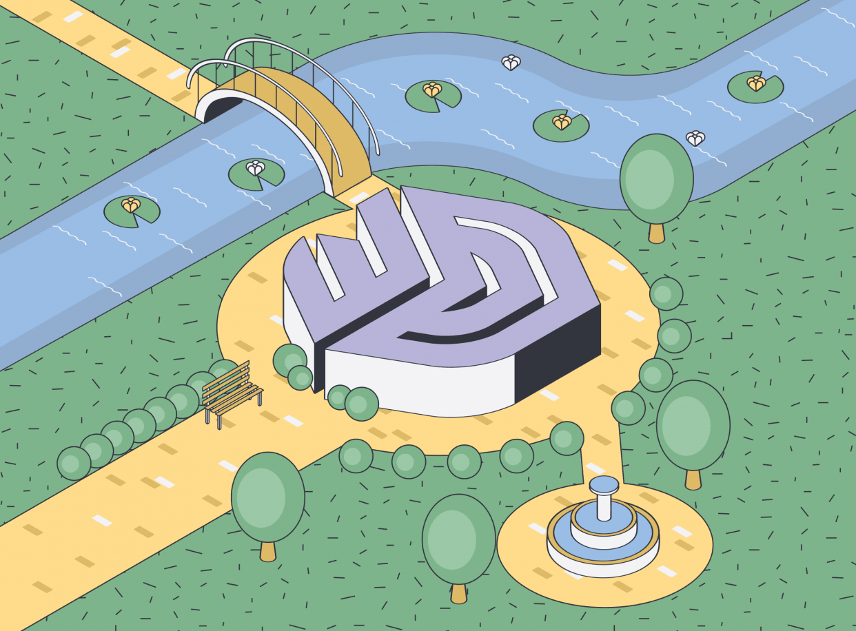 Банер курса SketchUp для ландшафтных дизайнеров